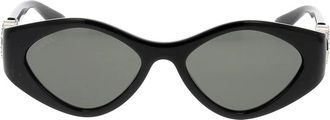 Gucci Zonnebril - Dames - Zonnebrillen - Zwart - ONE Size - Accessoires
