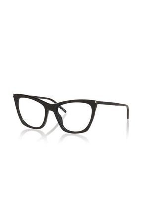 Saint Laurent 55mm Cat Eye optical glasses in Black at Nordstrom