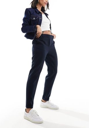 Vero Moda straight leg pants in navy