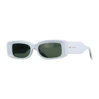 Gucci GG1528S004 Rectangle Full Rim Sunglasses - Blue