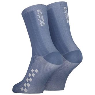 Maloja PushbikersM. Aerosocks Velosocken - Unisex | blau/grau