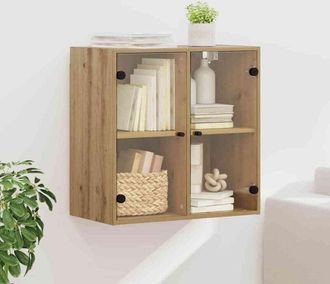 vidaXL vidaXL Armadietto a muro Rovere artigianale 68 x 37 x 68,5 cm