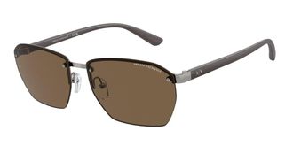 A|X Armani Exchange AX2048S 608573 Mens Sunglasses Gunmetal Size 59