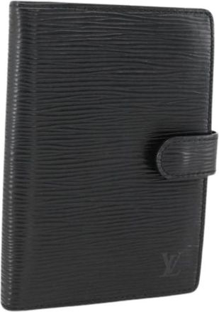 Louis Vuitton Pre-owned Accessories, female, Black, Size: ONE SIZE Pre-owned Day Planner Cover