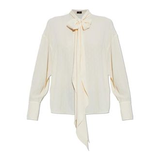 Etro Dames, Blouses & Shirts, Beige, Maat: S Zijde
