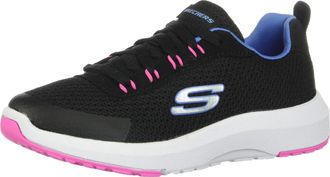 Skechers Kids Dyna Tread Junior Trainers Black/Pink 4 (37)