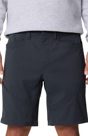 Mountain Hardwear All Purpose Active Shorts in Dark Storm at Nordstrom, Size 30 X 11