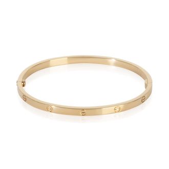 Cartier Pre-Owned Cartier Yellow Gold Small Model Love Bracelet