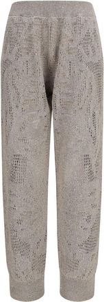 Brunello Cucinelli Beige Linen Casual Womens Pants