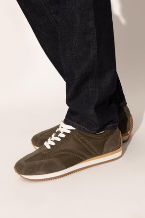 Toteme Sports Shoes With Logo, Womens, Green