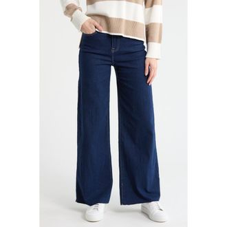 Vigoss Retro Palazzo Jeans in Rinse at Nordstrom Rack, Size 24