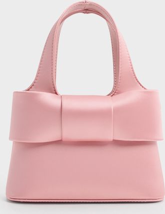 Charles & Keith Aravis Bow Bucket Bag
