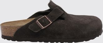 Birkenstock Boston Suede Mules with an Adjustable Strap