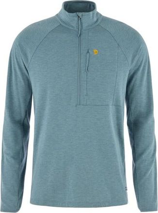 Fj&auml;llr&auml;ven Bergtagen Midlayer Half Zip Merinoshirt f&uuml;r Herren | blau