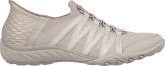 Skechers Dames/Dames Breathe Easy Roll With Me Trainers (Taupe)