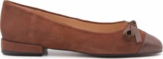 French Sole Womens Porsha Flat In Chocolate