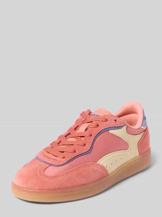 Hoff Sneaker aus Leder-Mix Modell Park in Koralle, Gr&ouml;&szlig;e 36