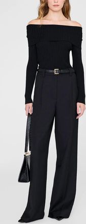 Anine Bing Kira Sweater In Black