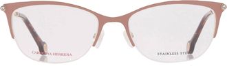 Carolina Herrera Demo Cat Eye Ladies Eyeglasses HER 0153 0BKU 54