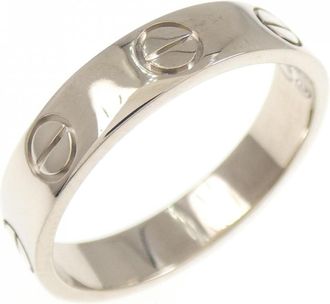 Cartier White Gold White Gold (18K) Band Ring (Pre-Owned)