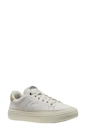 Keen KM1 Leather Court Sneaker in Birch/safari at Nordstrom, Size 10.5