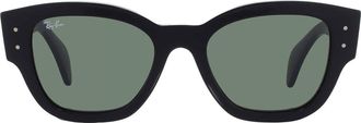 Ray-Ban Ray Ban Jorge Green Square Unisex Sunglasses RB7681S 901/31 52
