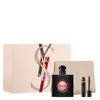 Saint Laurent Womens Black Opium Eau de Parfum Gift Set for Women - One Size