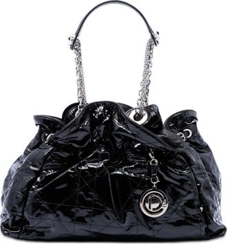 Dior Pre-owned Dior Patent Cannage Le Trente Tote Ladies MQWR9IH4DIQGCNJD