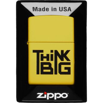 OEM Encendedor Zippo Think Big Design 60007284