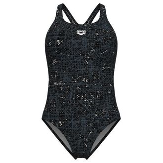 Arena Ribbed Swimsuit Swim Pro Back Badeanzug f&uuml;r Damen | schwarz