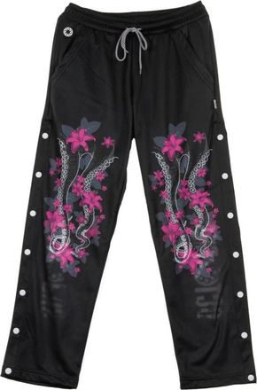Octopus Zwarte Lily Logo Trainingsbroek - Dames - Sweatpants - Zwart - M - Broeken