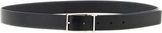 Tom Ford Black Logo Buckle Belt