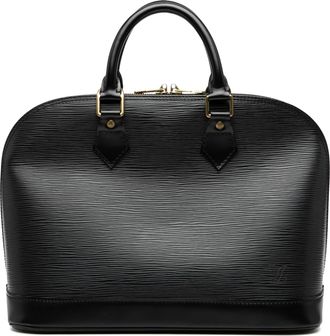 Louis Vuitton Pre-owned Womens Epi Alma Pm - Black Leather - One Size