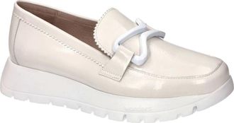 Wonders A-2480 Loafer - Dames - Loafers - Wit - 41 EU - Leer - Schoenen