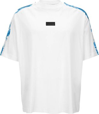 Versace Jeans Couture T-shirt - Heren - T-shirts - Wit - XL - Katoen - Tops