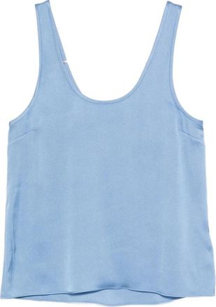 Anine Bing Lea Top - Dames - Tops zonder mouwen - Blauw - XS - Tops