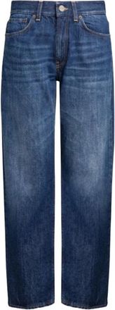 Dondup Dafne Jeans - Dames - Regular Fit Jeans - Blauw - W31 - Denim - Jeans