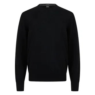 HUGO BOSS Heren, Truien, Zwart, Maat: XL Wol