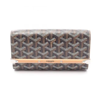 Goyard Black Coated Canvas Wood Pouch (Pre-Owned)