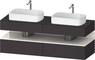 Duravit Qatego Consola Mueble Bajo Lavabo, 2 Extensiones, 2 - Duravit