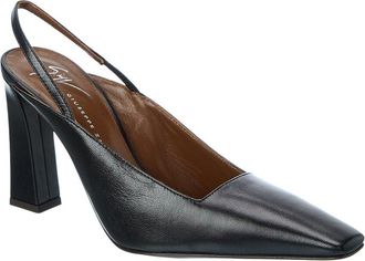 Giuseppe Zanotti Brenda 90 Leather Slingback Pump