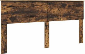 vidaXL Cabecero Roble Ahumado 180 Cm Madera Contrachapada Vidaxl