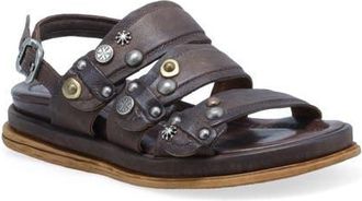 A.S.98 Scotty Slingback Sandal in Brown at Nordstrom, Size 10.5-11Us