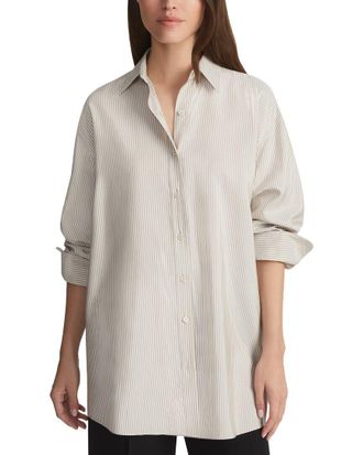 Lafayette 148 New York Boyfriend Oversized Shirt