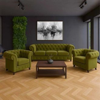 Wanderlust Deco Sill&oacute;n aterciopelado 110 x 81 x 77h cm
