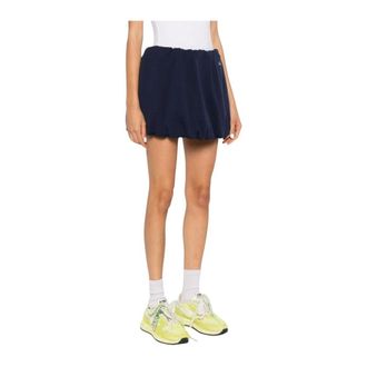 Dunst Mini Volumed Skirt - - Skirts - Donna - Blu - M