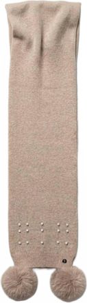 Joseph Ribkoff Womens Knit Scarf In Taupe Melange