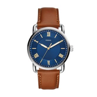 Fossil Mens Copeland 42mm Three-Hand, Stainless Steel Watch
