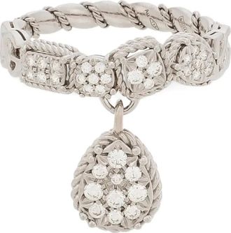 Dolce & Gabbana Anello Easy in oro bianco 18 carati con diamanti