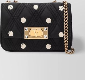 Valentino Garavani quilted bag with chain strap and studded rivets